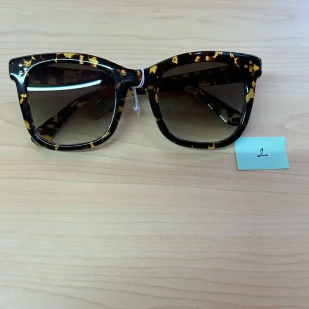 Krewe Tortoise Sunglasses Women